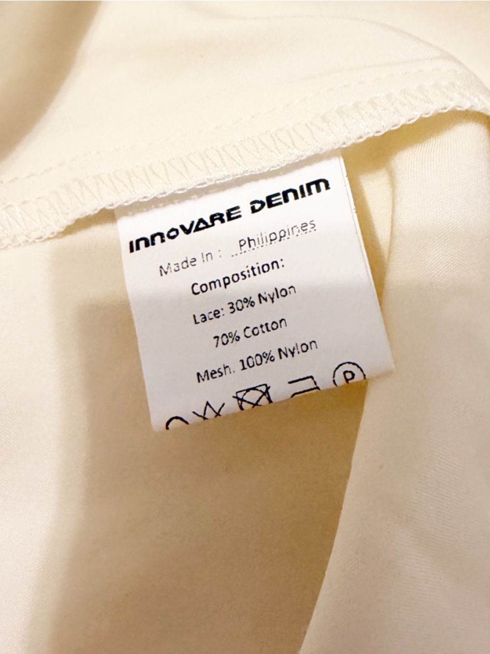 NWT Innovare Beppe Lace Corset Tulle Dress In Cream Strapless Gown Sz Small S * - Picture 7 of 8